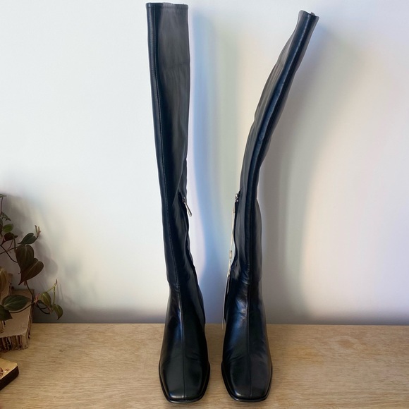 Filippa K Camille Knee High Leather Boot - Picture 3 of 15